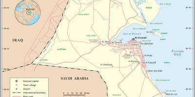 Mapa kaifan estadio kuwait