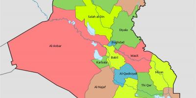Kuwait mapa blokeak